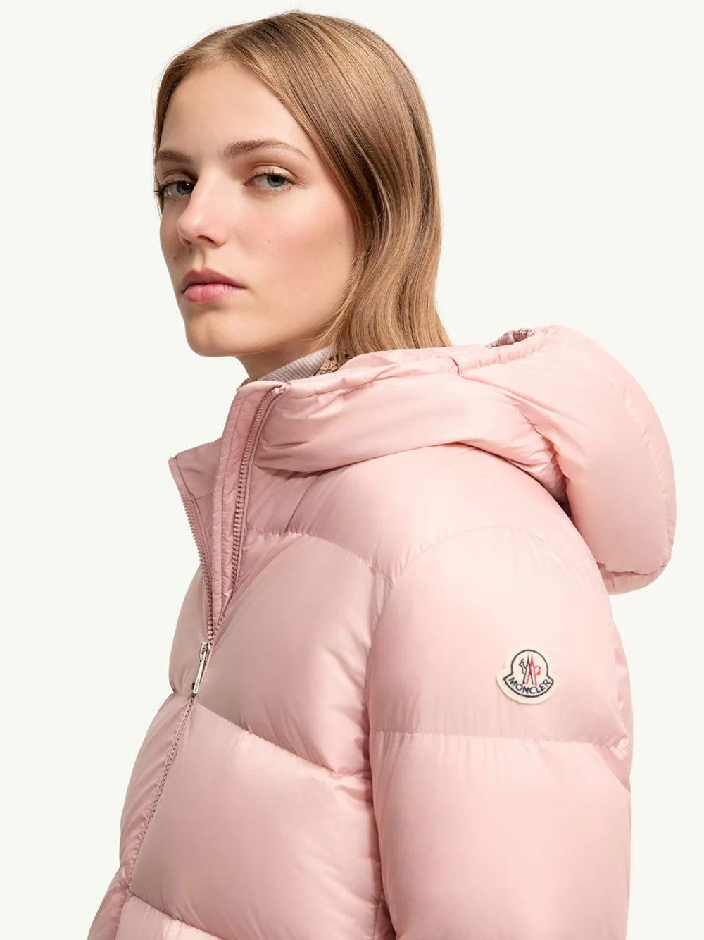 MONCLER Moncler Women Piumino Corto Feligule Con Cappuccio