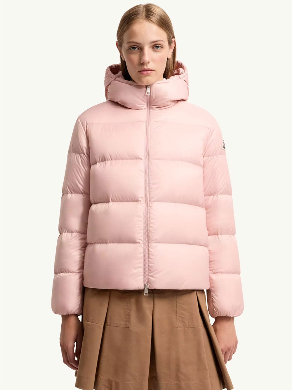 MONCLER Moncler Women Piumino Corto Feligule Con Cappuccio