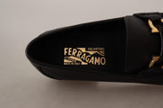 Salvatore Ferragamo Classic  Calf Leather Moccasins