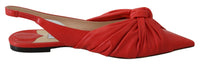Jimmy Choo Leather Pointed Toe Flat Shoes4
