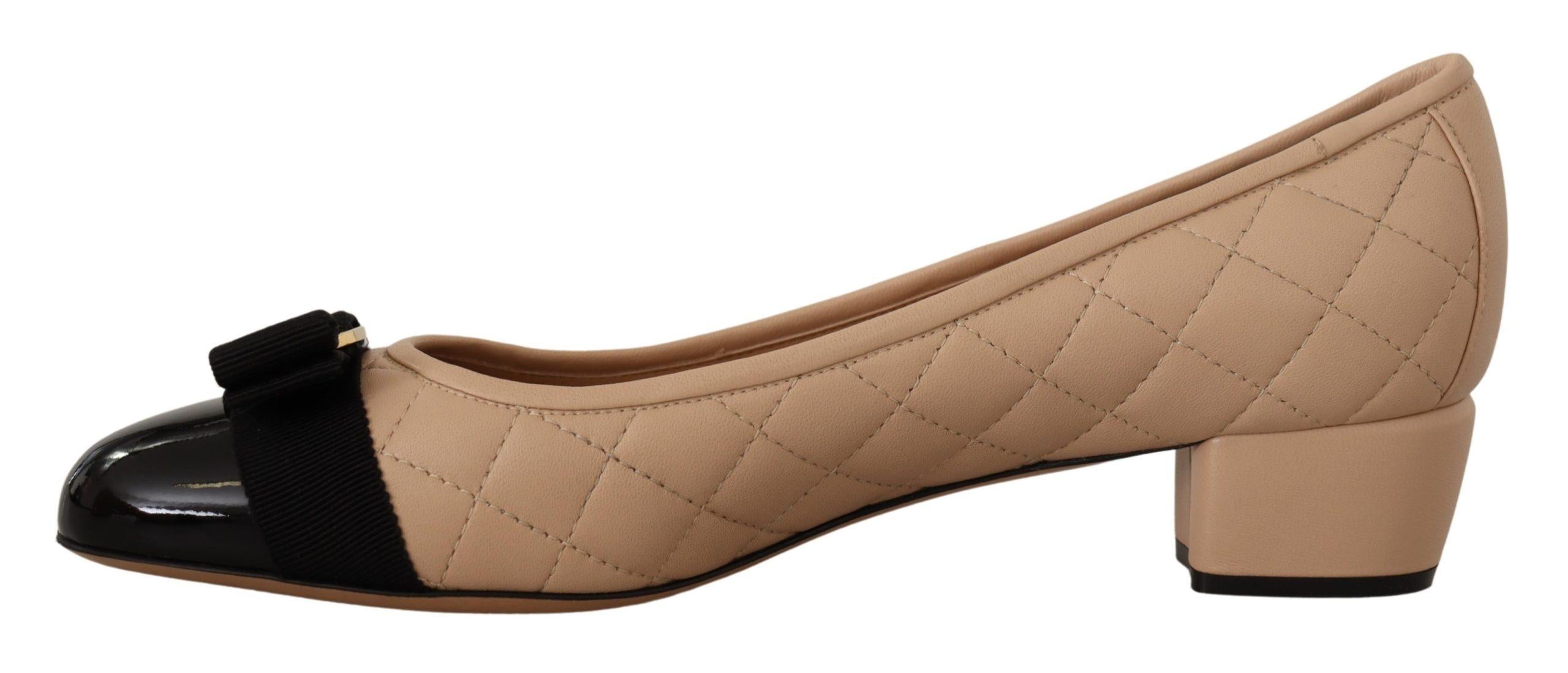 Salvatore Ferragamo Classic Quilted Leather Pumps7
