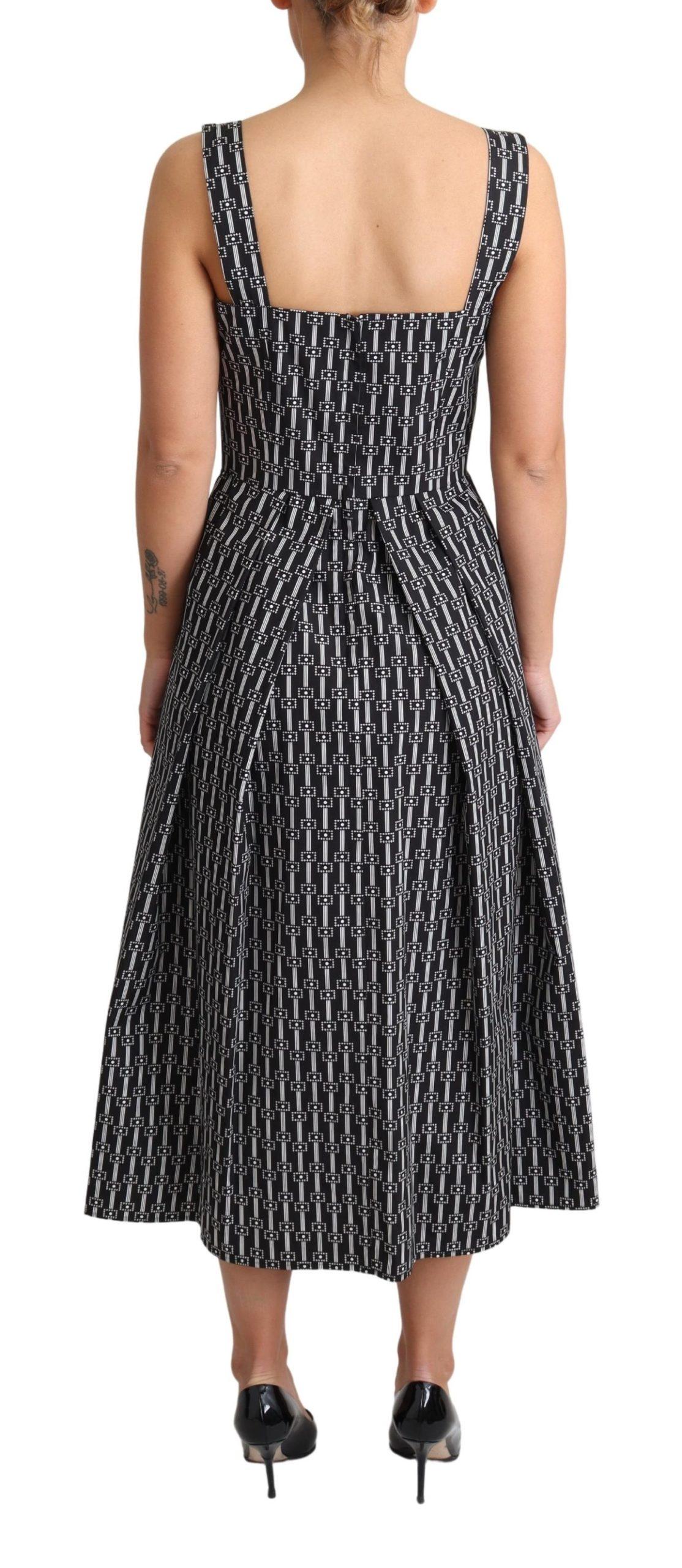 Dolce & Gabbana Geometric Print Midi Dress