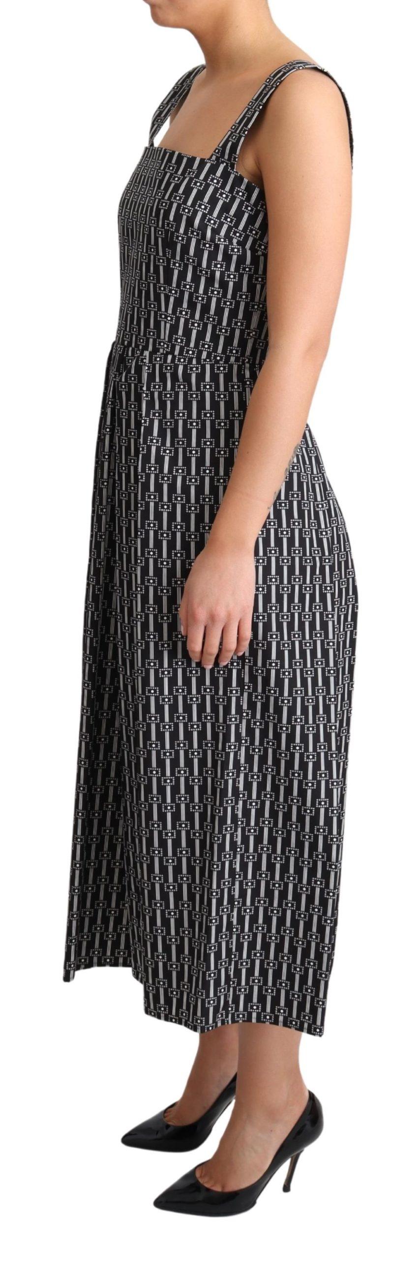 Dolce & Gabbana Geometric Print Midi Dress