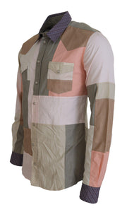 Dolce & Gabbana Patchwork Slim Shirt