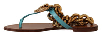 Dolce & Gabbana Leather Heart Embellished Flats12