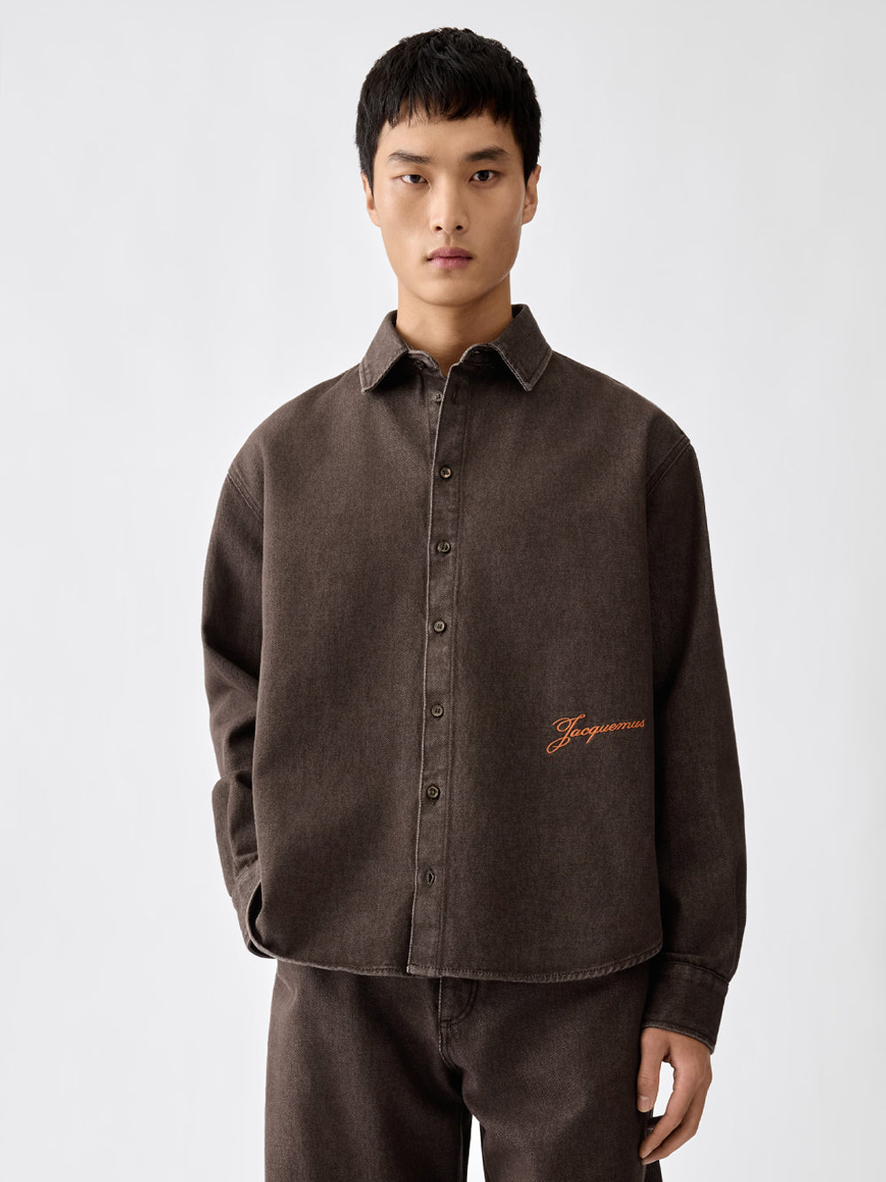 JACQUEMUS Jacquemus Men La Chemise De-Nimes Simon