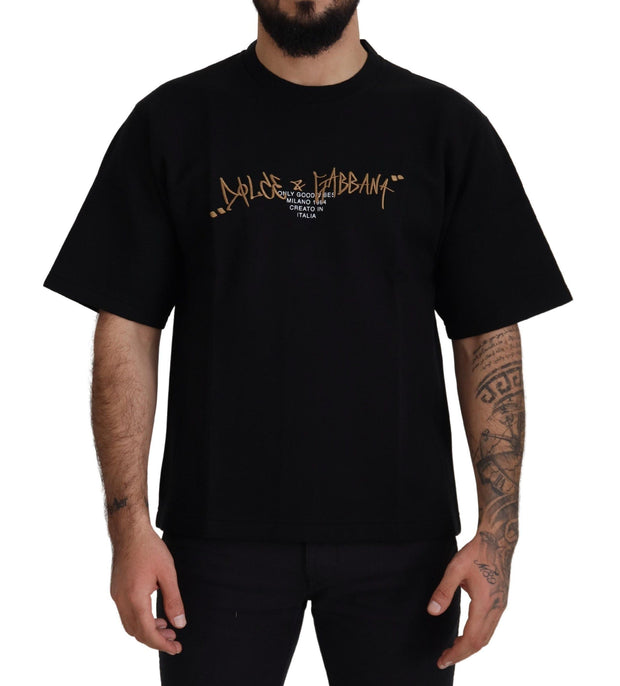 Dolce & Gabbana Logo Cotton Crewneck T-shirt