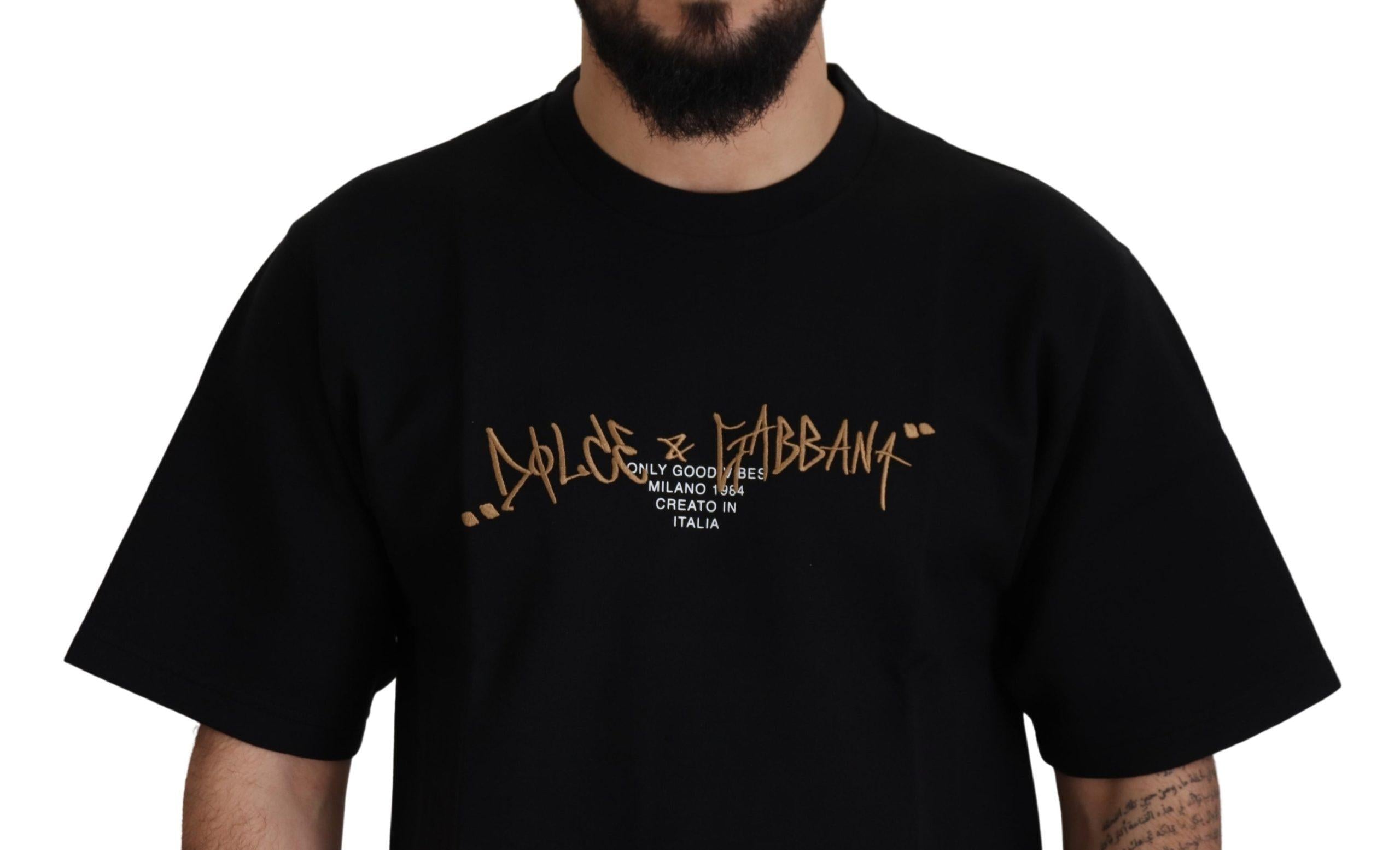 Dolce & Gabbana Logo Cotton Crewneck T-shirt