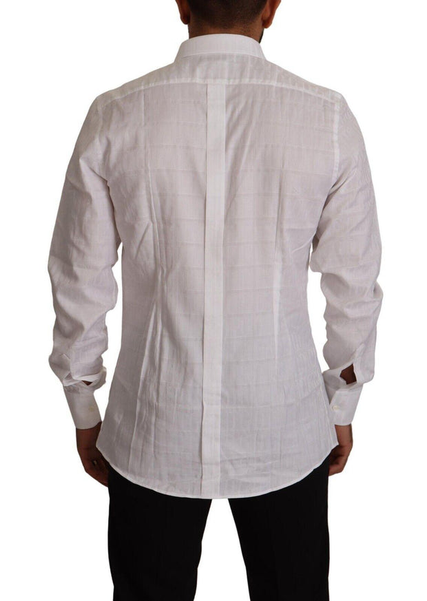 Dolce & Gabbana Classic  Cotton Slim Fit Dress Shirt