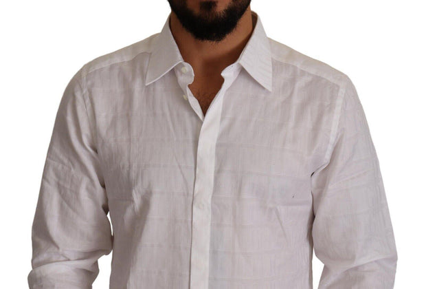 Dolce & Gabbana Classic  Cotton Slim Fit Dress Shirt