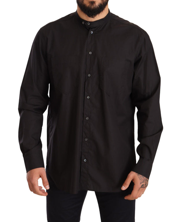 Dolce & Gabbana 100% Cotton Formal Dress Top Shirt