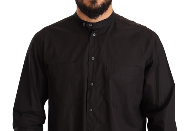 Dolce & Gabbana 100% Cotton Formal Dress Top Shirt