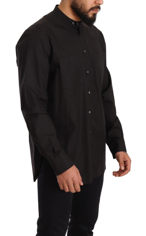 Dolce & Gabbana 100% Cotton Formal Dress Top Shirt