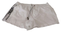 Dolce & Gabbana Men's White Swim Shorts