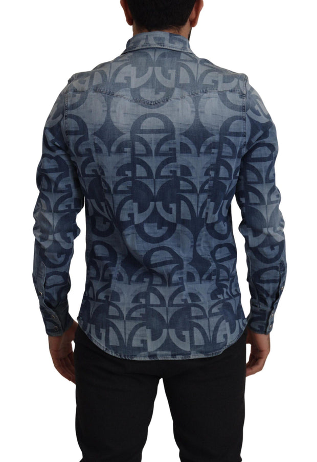 Dolce & Gabbana Logo Print Casual Shirt