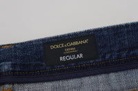 Dolce & Gabbana Men's Slim Fit Ripped Jeans