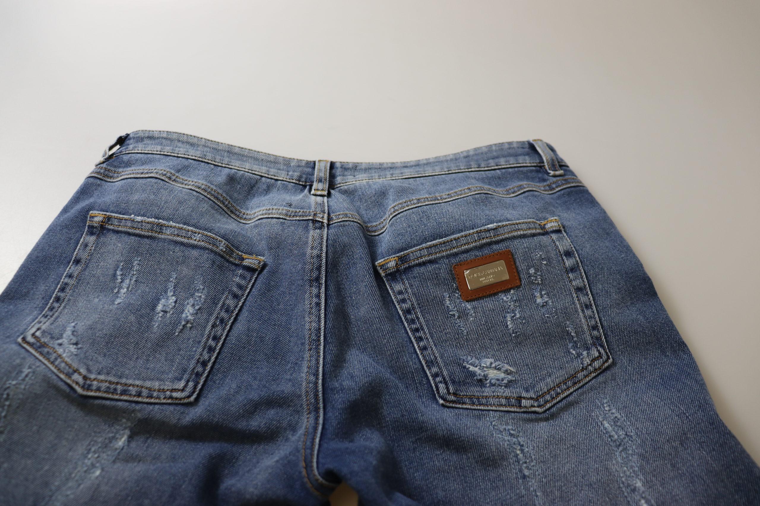 Dolce & Gabbana Distressed Skinny Jeans for Women