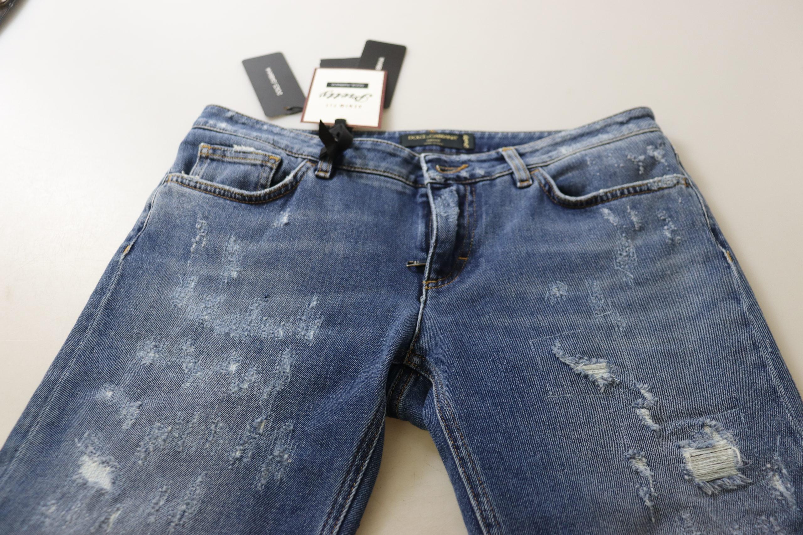 Dolce & Gabbana Distressed Skinny Jeans for Women