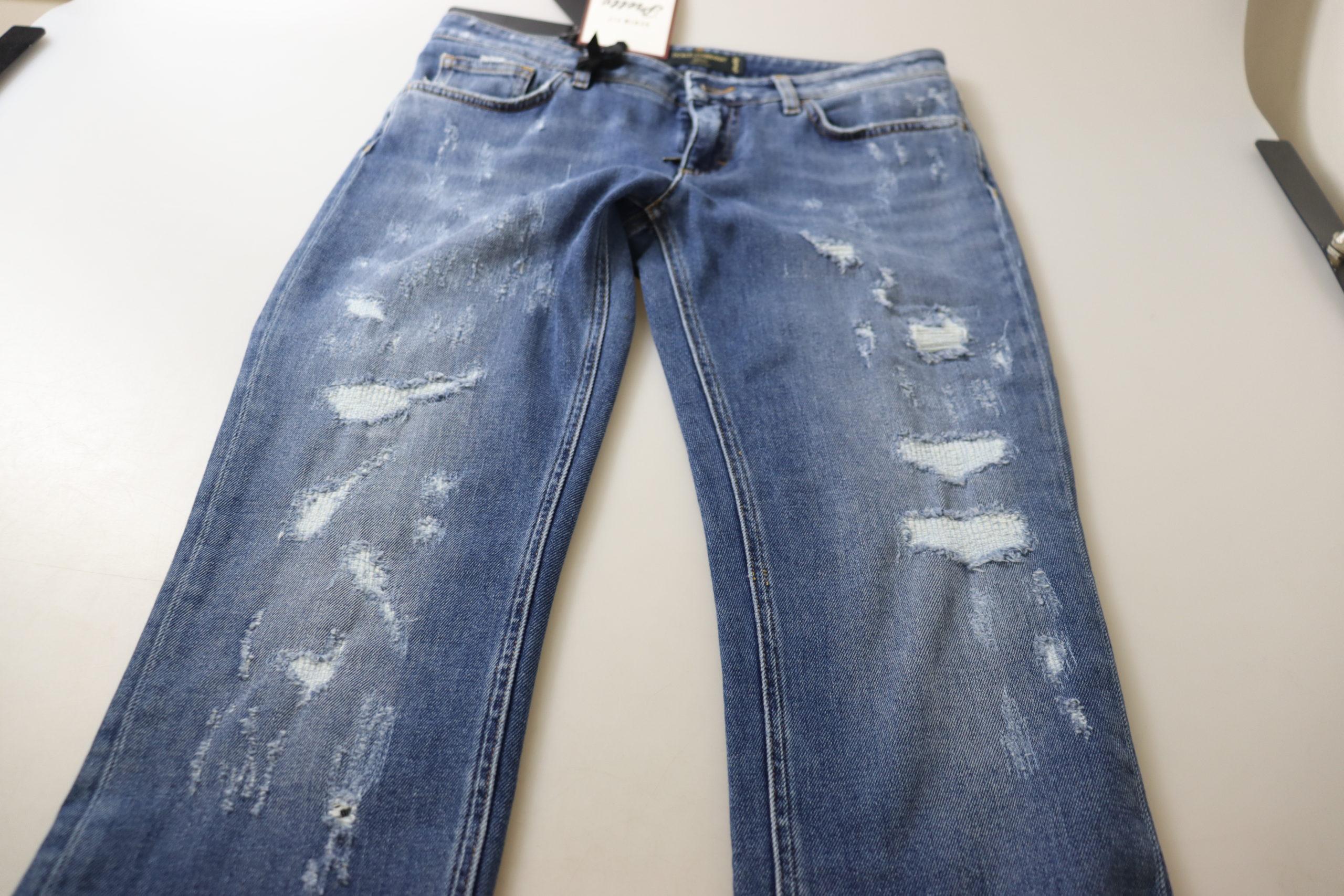 Dolce & Gabbana Distressed Skinny Jeans for Women