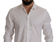 Dolce & Gabbana Classic  Cotton Blend Formal Shirt