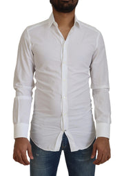 Dolce & Gabbana Classic  Cotton Slim Fit Dress Shirt
