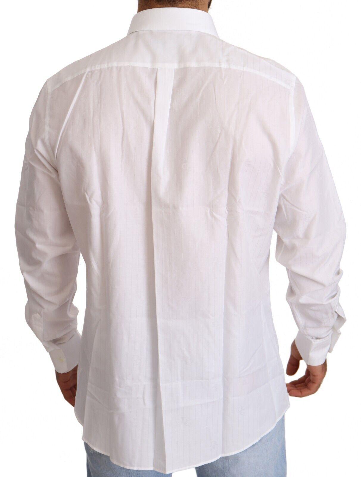 Dolce & Gabbana  Classic Fit Cotton Shirt - White