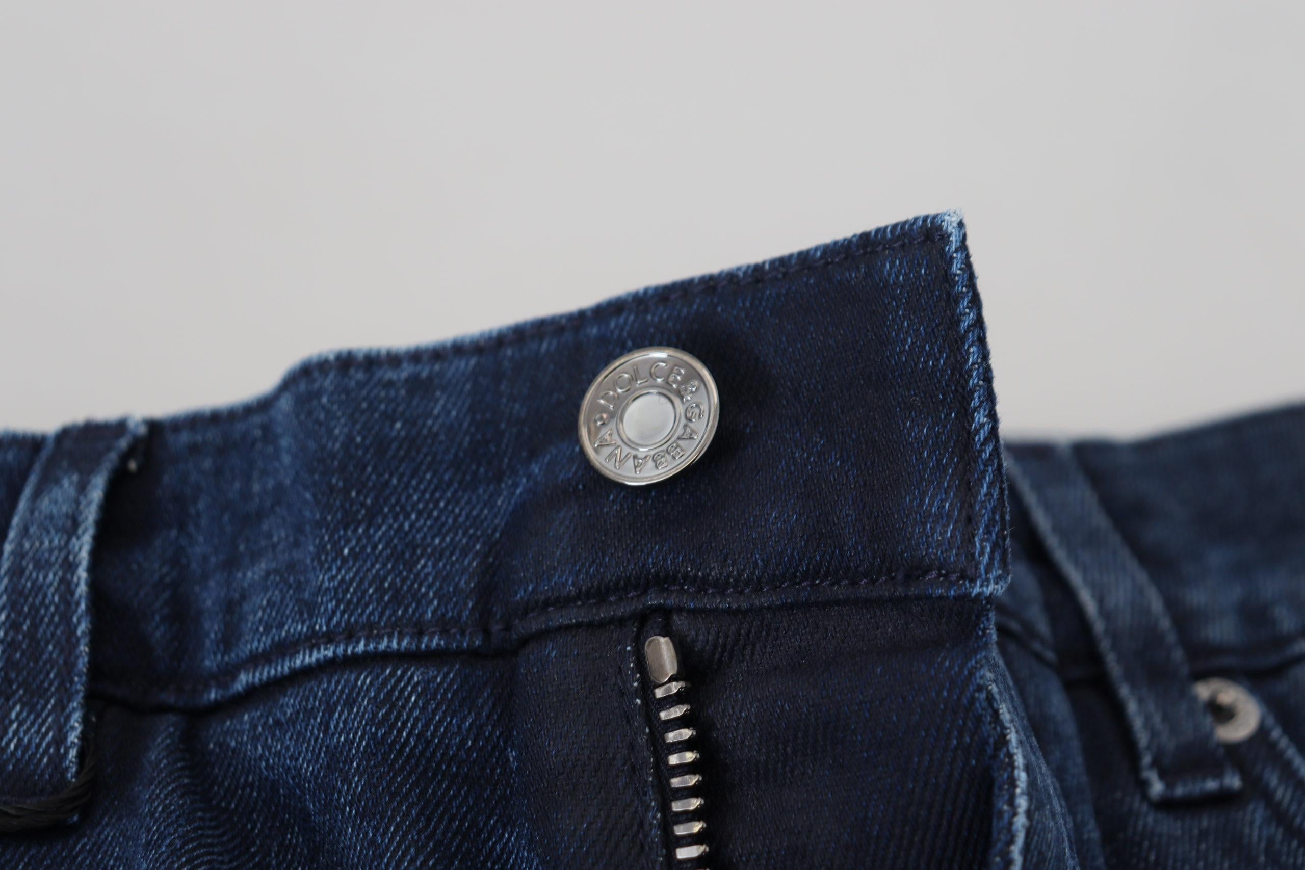 Dolce & Gabbana Men's Distressed Slim Fit Jeans