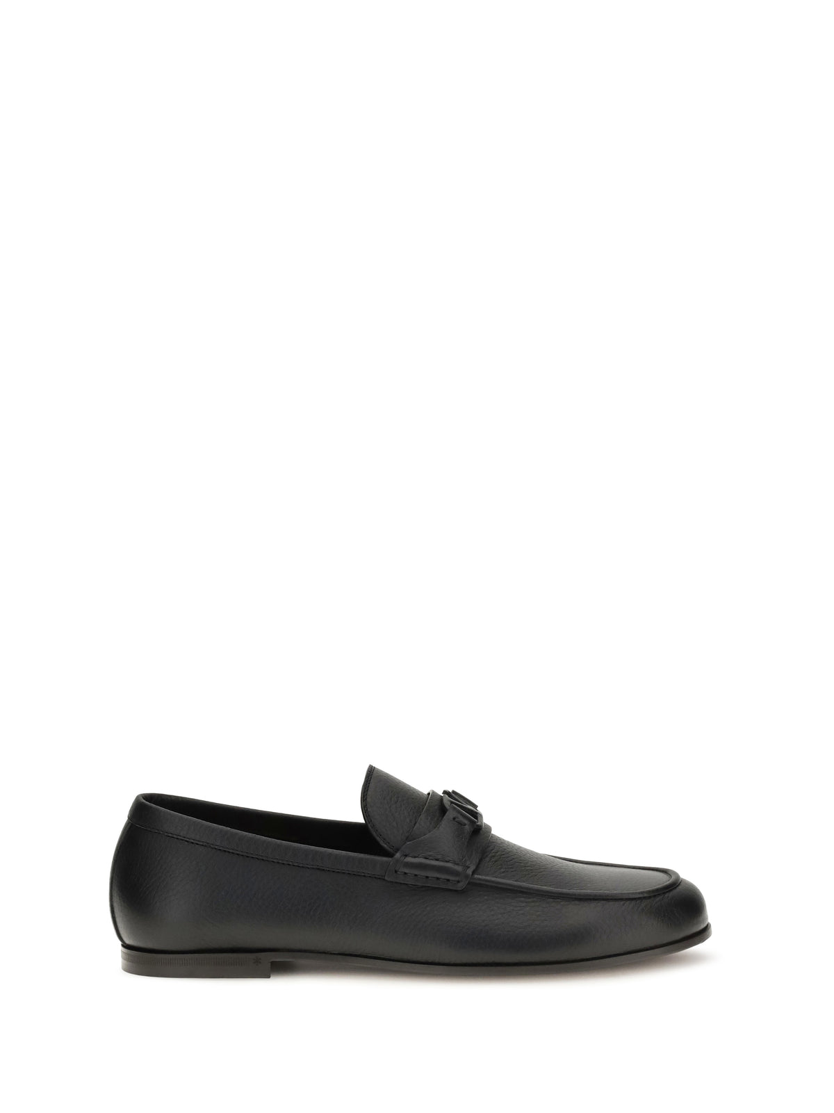 Valentino Garavani Men Vlogo Signature Loafers In Deer Leather