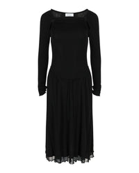 Ferragamo Womens Cut-Out Detailed Midi Dress