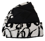 Dolce & Gabbana Printed Nylon Beanie Cap Hat
