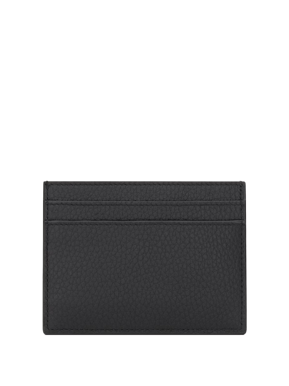 SAINT LAURENT PARIS Portacarte "Tiny Cassandre" In Pelle Martellata Women