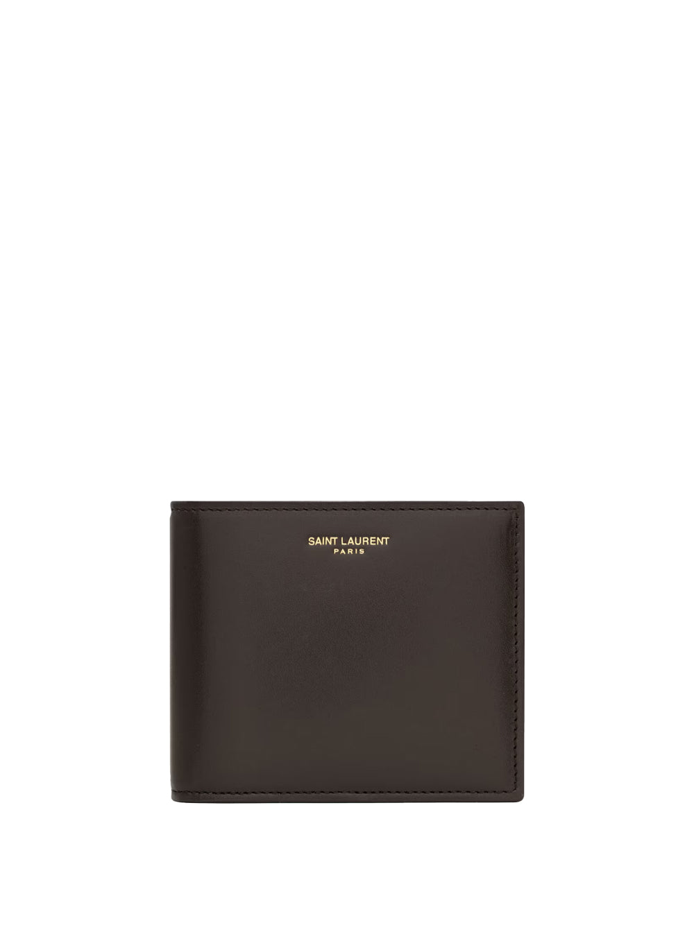 SAINT LAURENT PARIS Saint Laurent Paris East/West Wallet In Two-Tone Smooth Leather Women