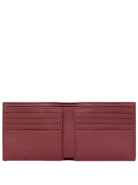 SAINT LAURENT PARIS Saint Laurent Paris East/West Wallet In Two-Tone Smooth Leather Women