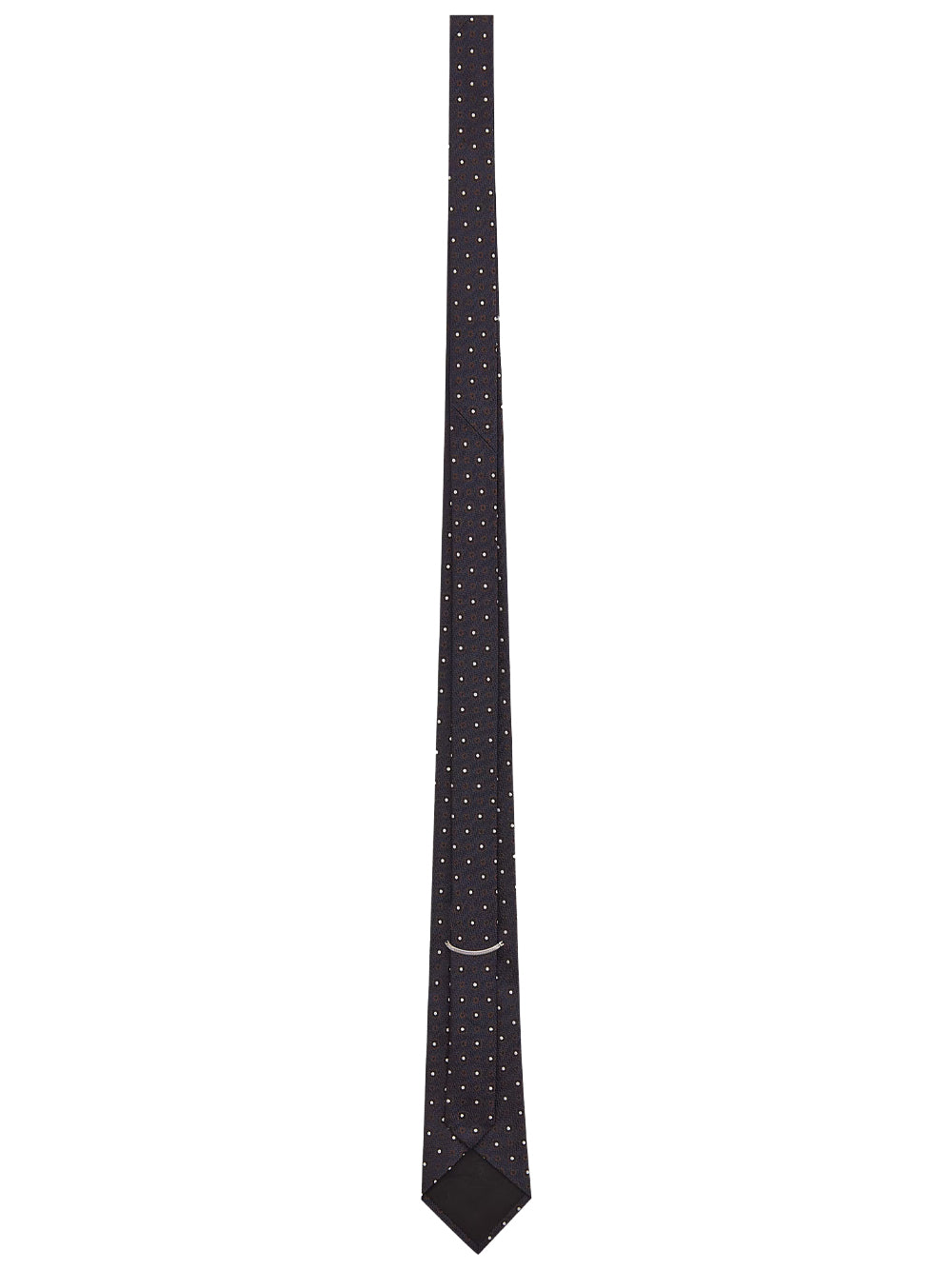 SAINT LAURENT PARIS Tie In Silk Jacquard Women