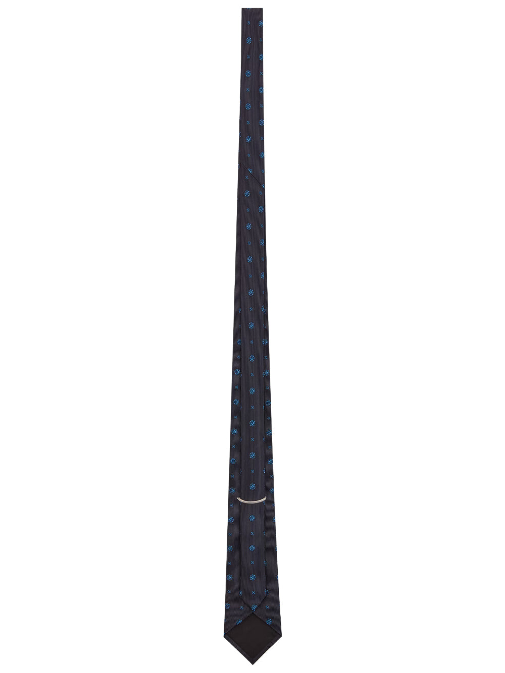 SAINT LAURENT PARIS Tie In Silk Jacquard Women