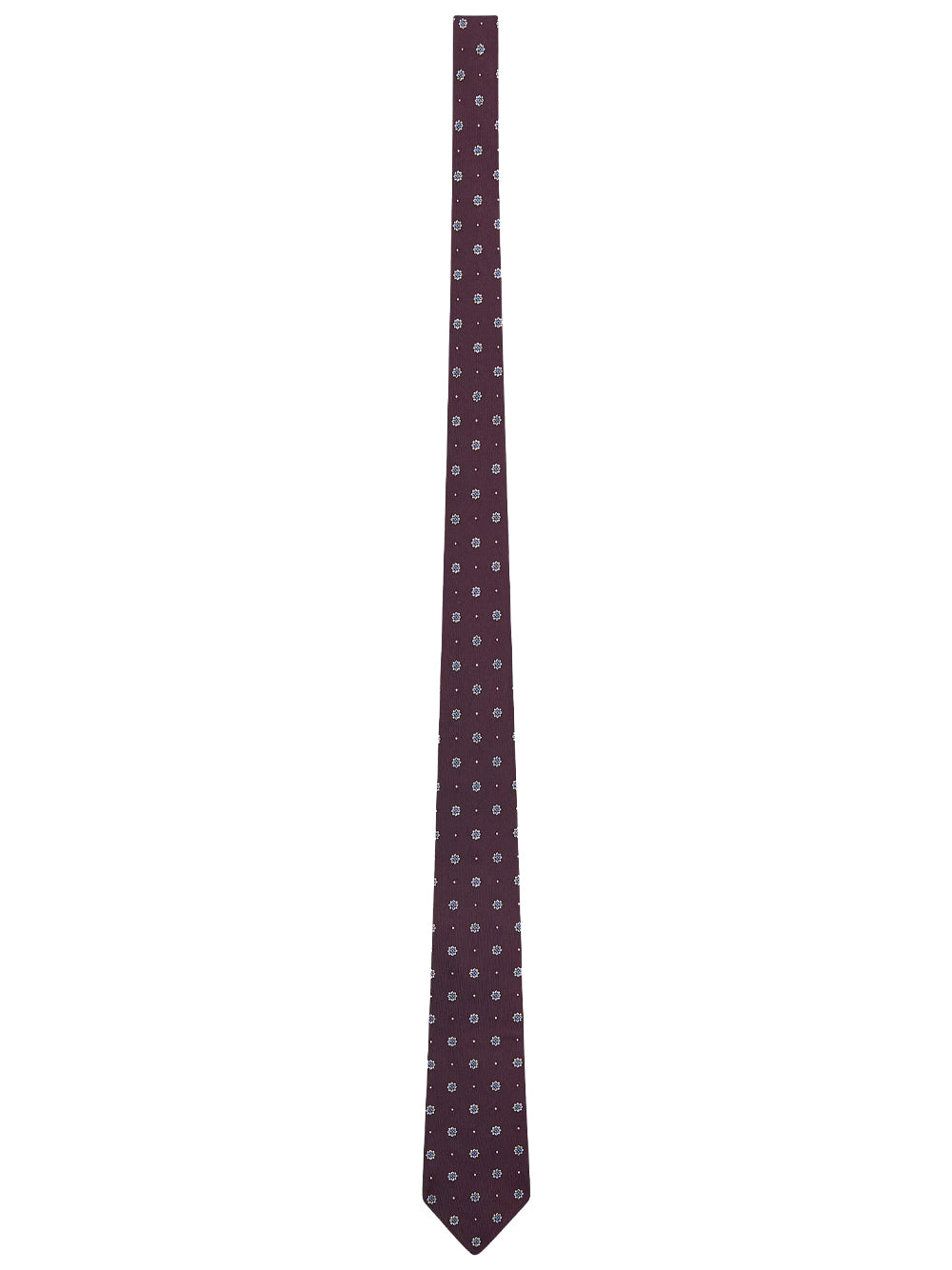 SAINT LAURENT PARIS Silk Jacquard Tie Women