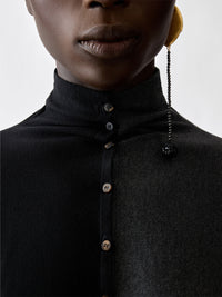 JACQUEMUS "Le Polo Losange" In Maglia Bicolore Women