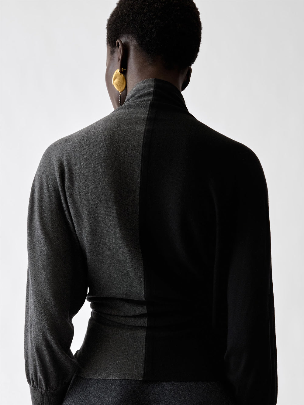 Jacquemus Women "Le Polo Losange" In Maglia Bicolore