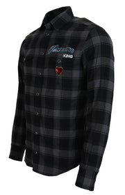 Dolce & Gabbana Checkered Long Sleeve Shirt in