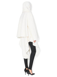 ALAÏA Cappotto Con Sciarpa In Lana Women