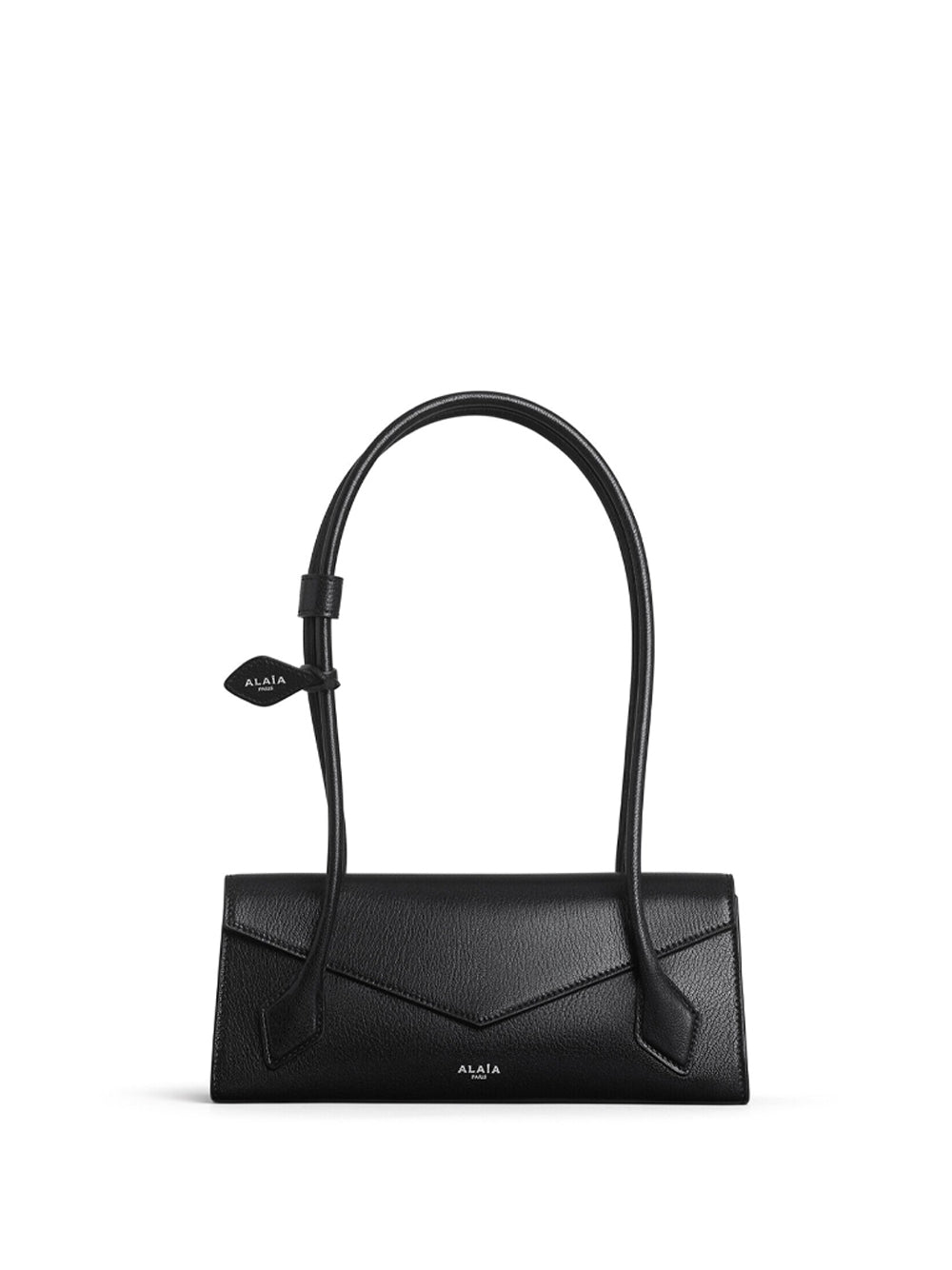 ALAÏA Borsa Le Teckel Flap Piccola In Pelle Lucida Women