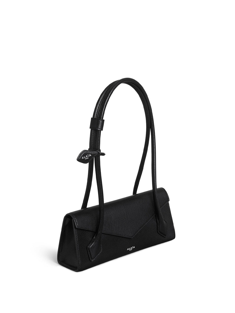 ALAÏA Borsa Le Teckel Flap Piccola In Pelle Lucida Women