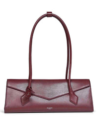 ALAÏA Borsa Le Teckel Flap Media In Pelle Lucida Women