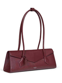 ALAÏA Borsa Le Teckel Flap Media In Pelle Lucida Women