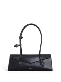 ALAÏA Borsa Le Teckel Flap Media In Pelle Lucida Women