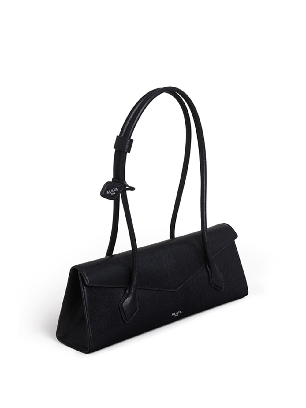 ALAÏA Borsa Le Teckel Flap Media In Pelle Lucida Women