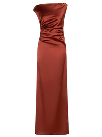 MAXMARA Abito Lungo In Raso Stretch Women