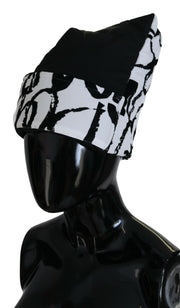 Dolce & Gabbana Printed Nylon Beanie Cap Hat
