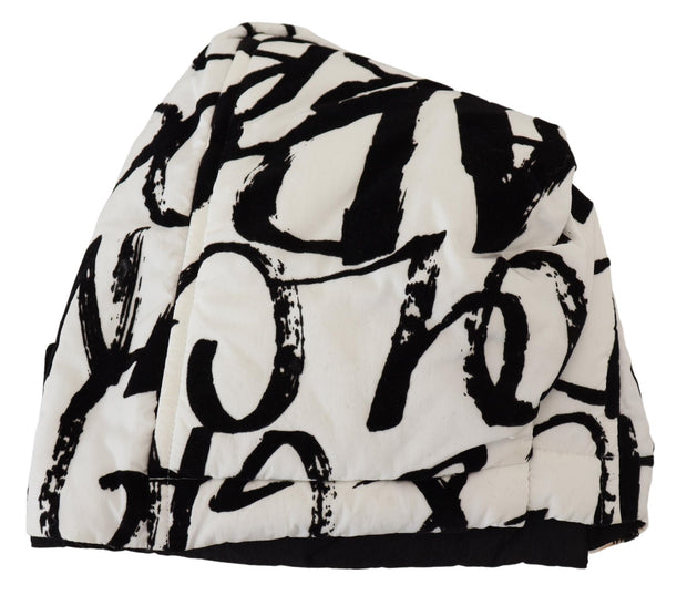 Dolce & Gabbana Printed Nylon Beanie Cap Hat