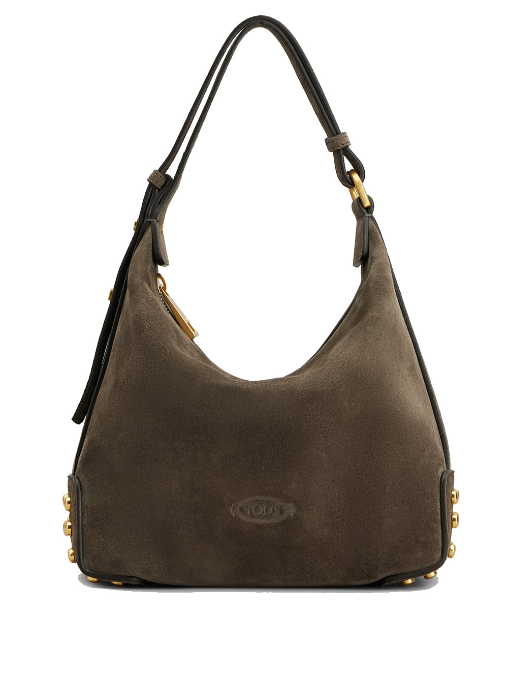 Tod's Women Metal Dots Mini Bag In Suede